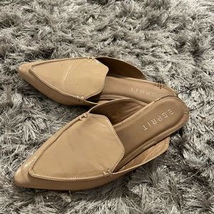Nude mules